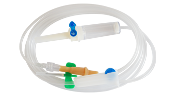Disposable infusion set with needle